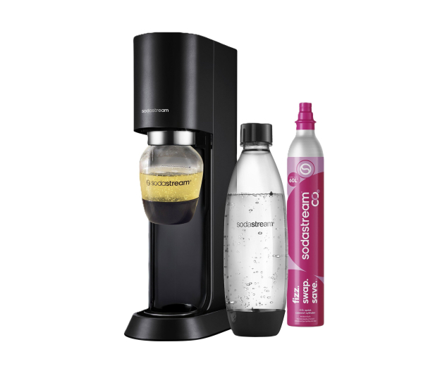SodaStream Zestaw saturator Mix Czarny + książka z przepisami - 1589972 - zdjęcie 2